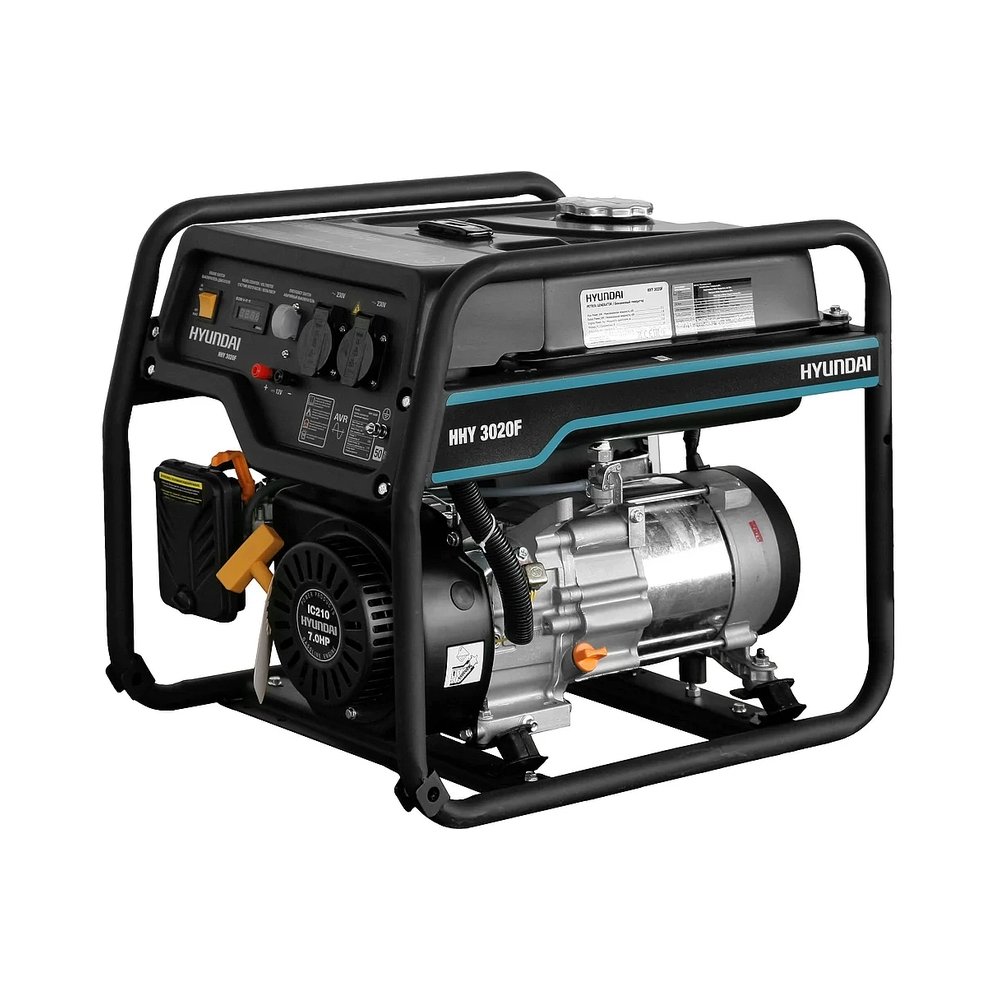 Электрогенератор бензиновый Hyundai HHY 3020F, 3.1 кВт, 69 дБ, 44 кг — KSKSHOP.RU