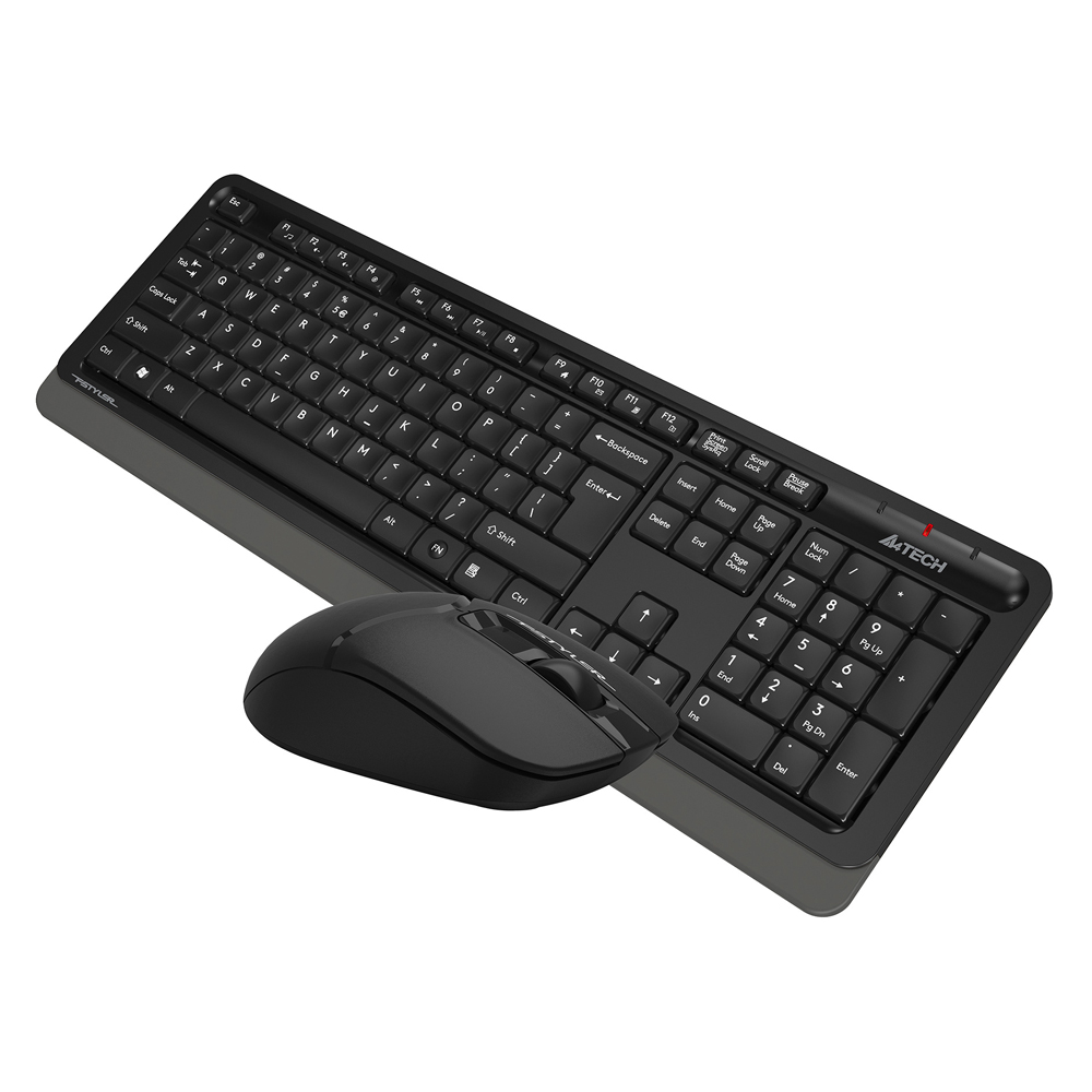 Клавиатура+мышь беспроводная A4Tech Fstyler FG1012 черный — KSKSHOP.RU