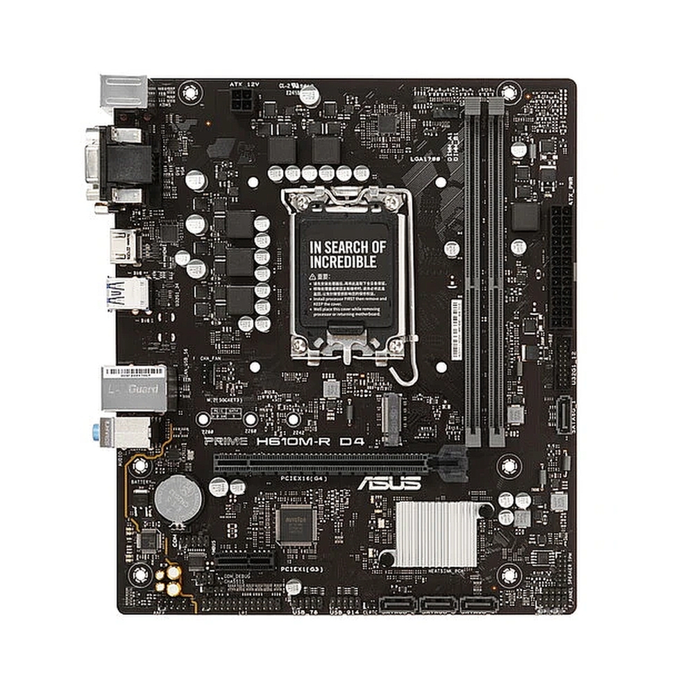 Материнская плата ASUS PRIME H610M-R D4-SI White Box — KSKSHOP.RU