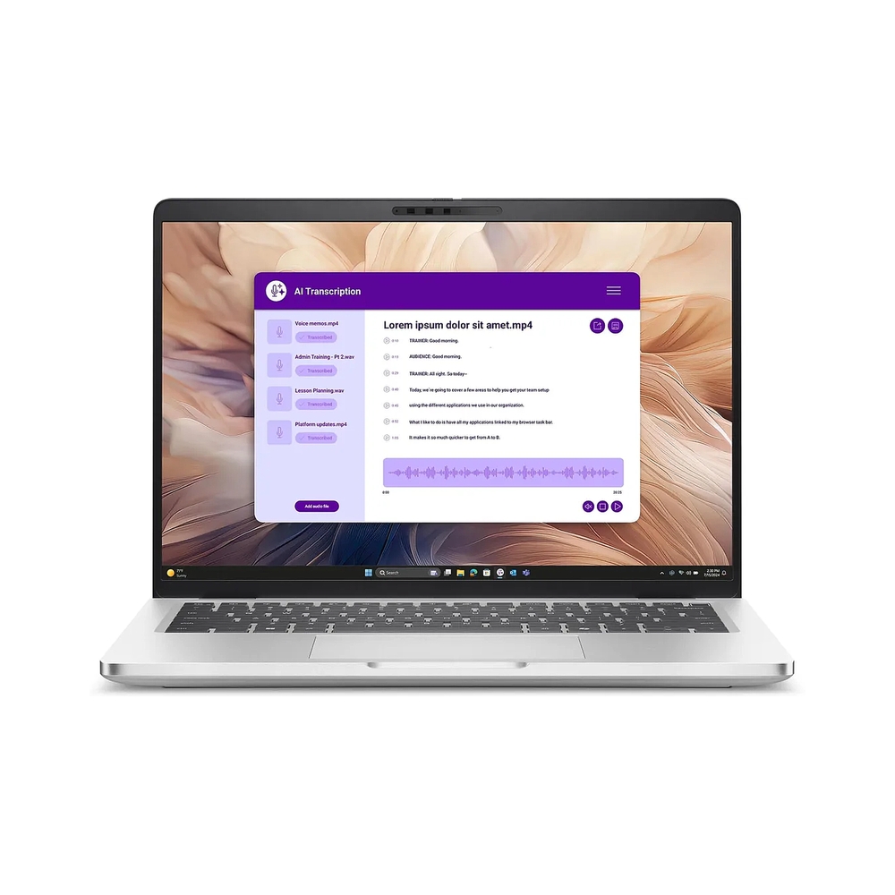 Ноутбук Dell Pro 14 Plus Core Ultra 7 265U 16Gb SSD1Tb Intel Graphics 14" IPS FHD+ (1920x1200) Linux grey WiFi BT Cam (PRO14PL-5655) — KSKSHOP.RU