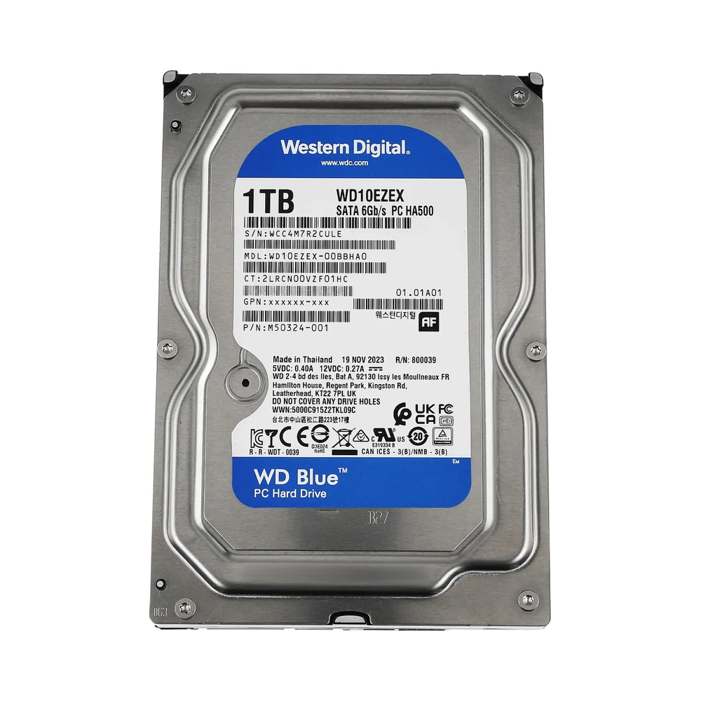 Жесткий диск WD BLUE WD10EZEX 1TB 3.5" — KSKSHOP.RU