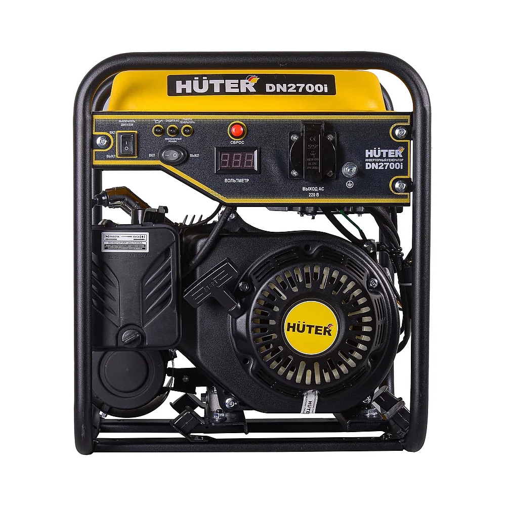 Электрогенератор бензиновый инверторный Huter DN2700i, 2.7 кВт, 84 дБ, 24 кг — KSKSHOP.RU