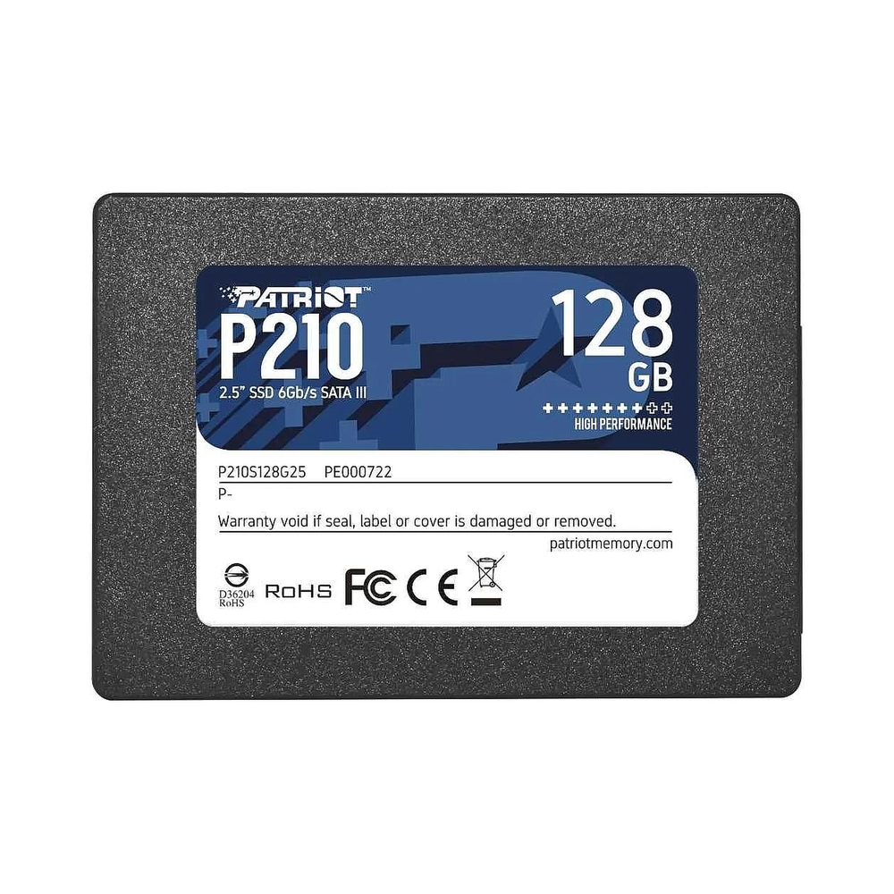 Накопитель SSD Patriot P210 [P210S128G25] 128GB — KSKSHOP.RU