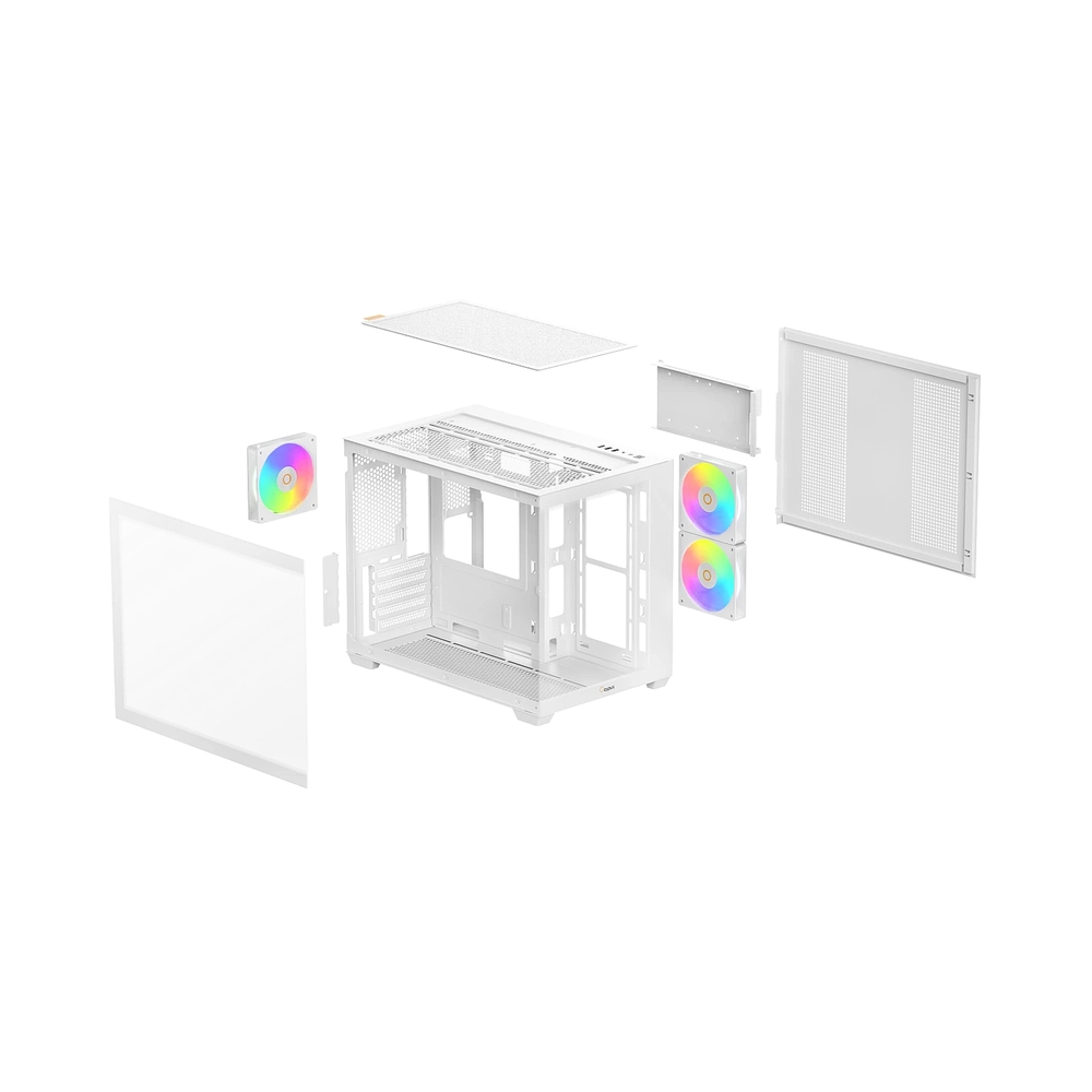 Корпус Ocypus Gamma C54 WH ARGB, белый — KSKSHOP.RU