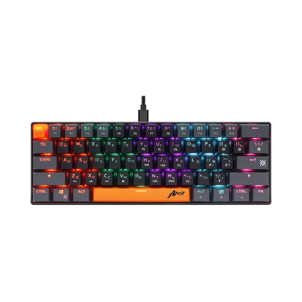 Клавиатура проводная Defender Apex GK-002 [45003] — KSKSHOP.RU