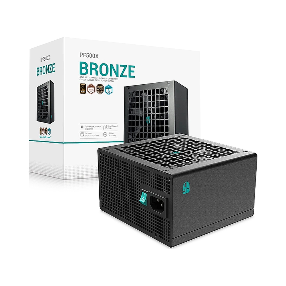 картинка Блок питания Deepcool / GamerStorm PF500X [R-PF500X-HD0B-WGEU] 500W от магазина Одежда+