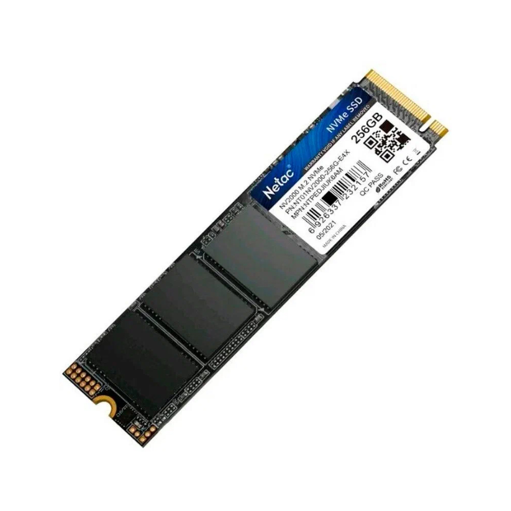 Накопитель SSD Netac M.2 2280 NV2000 NVMe PCIe 256GB — KSKSHOP.RU