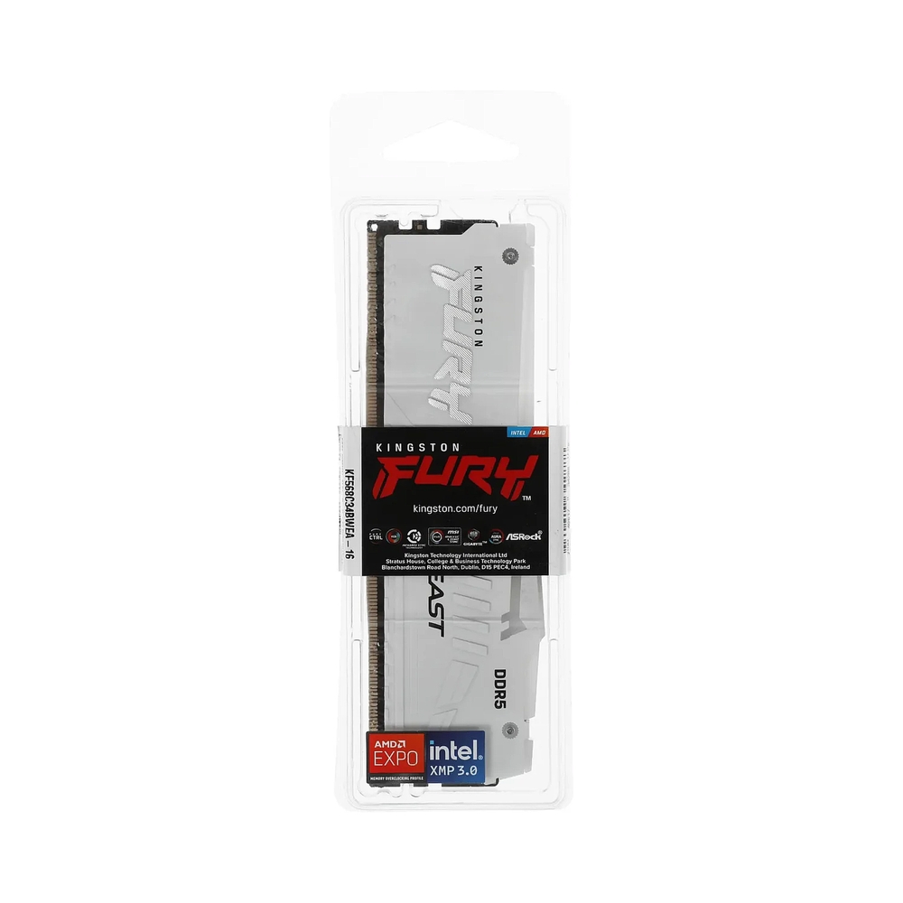 картинка Оперативная память Kingston Fury Beast [KF568C34BWEA-16] 16GB D5 от магазина Одежда+