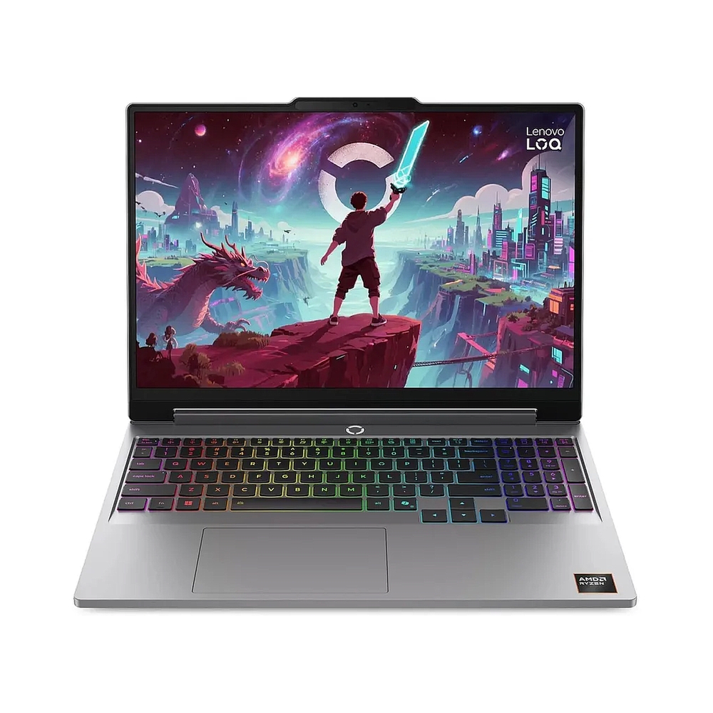 Ноутбук Lenovo LOQ 15AHP11/15.3" IPS/AMD Ryzen 7 250/16Gb/512Gb SSD/NVIDIA GeForce RTX 5050 8Gb/без ОС/серый/2.1kg — KSKSHOP.RU