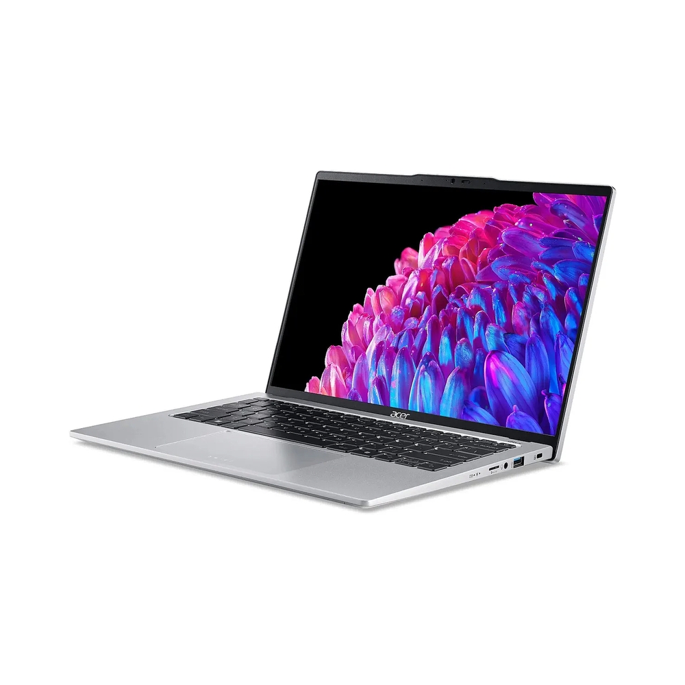 Ноутбук Acer Swift Go 14 SFG14-73-70EH Core Ultra 7 155H 16Gb SSD1Tb Intel Arc 14" OLED 2.8K (2880x1800) Windows 11 Home silver WiFi BT Cam (NX.KSGCD.002) — KSKSHOP.RU