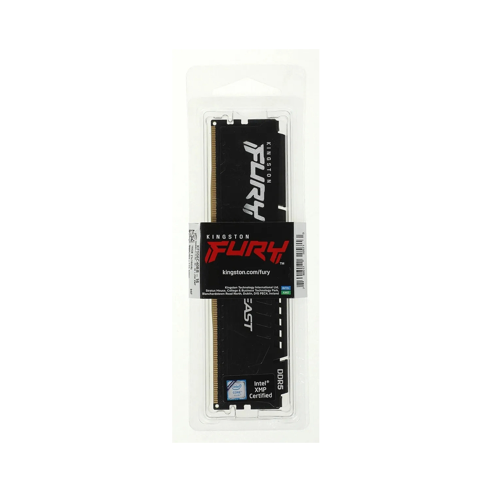 картинка Оперативная память Kingston FURY Beast Black [KF556C40BB-16] 16GB D5 от магазина Одежда+