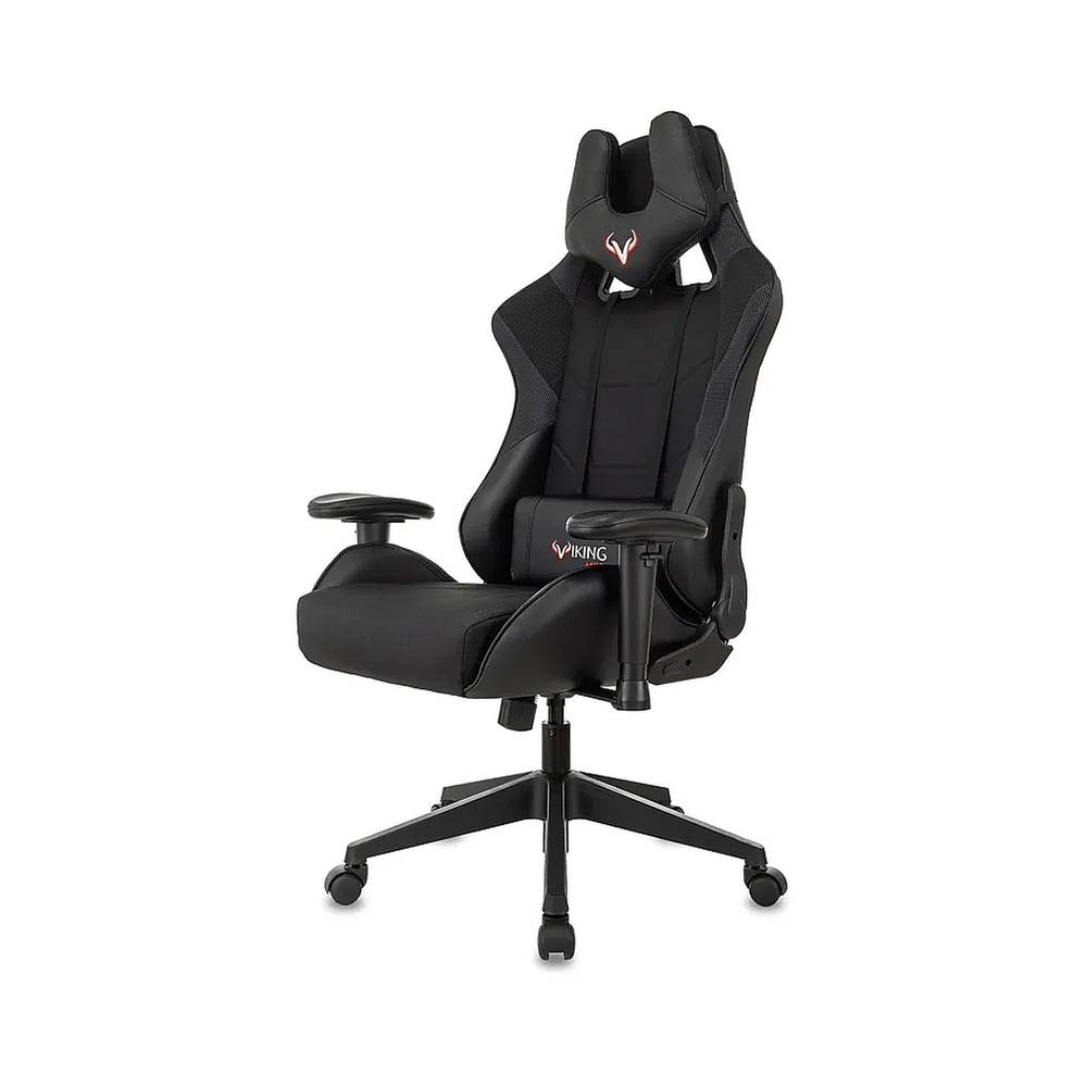 Игровое кресло Бюрократ VIKING 4 AERO BLACK EDITION, черный — KSKSHOP.RU