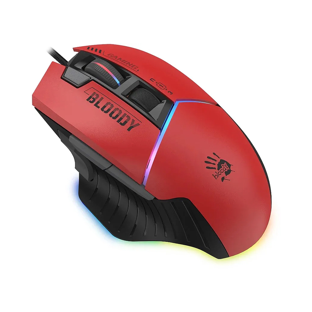 Мышь A4Tech Bloody W95 Max Sports, красный/черный — KSKSHOP.RU