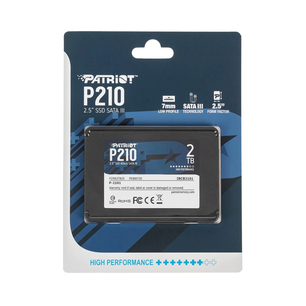 Накопитель SSD Patriot SATA III [P210S2TB25] 2Tb — KSKSHOP.RU