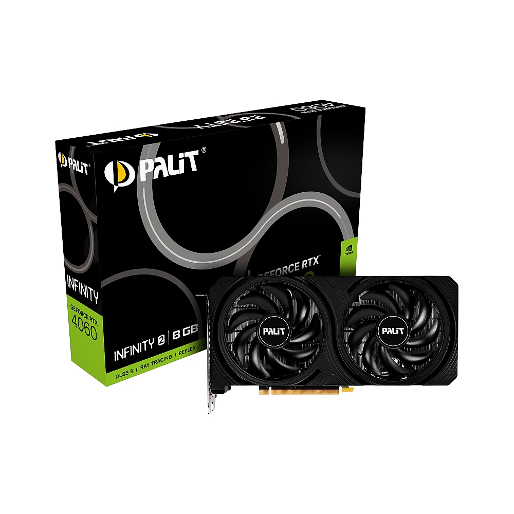 Видеокарта Palit GeForce RTX 4060 Infinity 2 [NE64060019P1-1070L] — KSKSHOP.RU