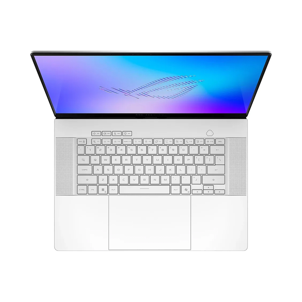 Ноутбук Asus ROG Zephyrus G16 GU606AX-TB092W Core Ultra 9 386H 32Gb SSD1Tb NVIDIA GeForce RTX 5090 24Gb 16" OLED 2.5K (2560x1600) Windows 11 Home white WiFi BT Cam Bag (90NR0PE1-M004U0) — KSKSHOP.RU