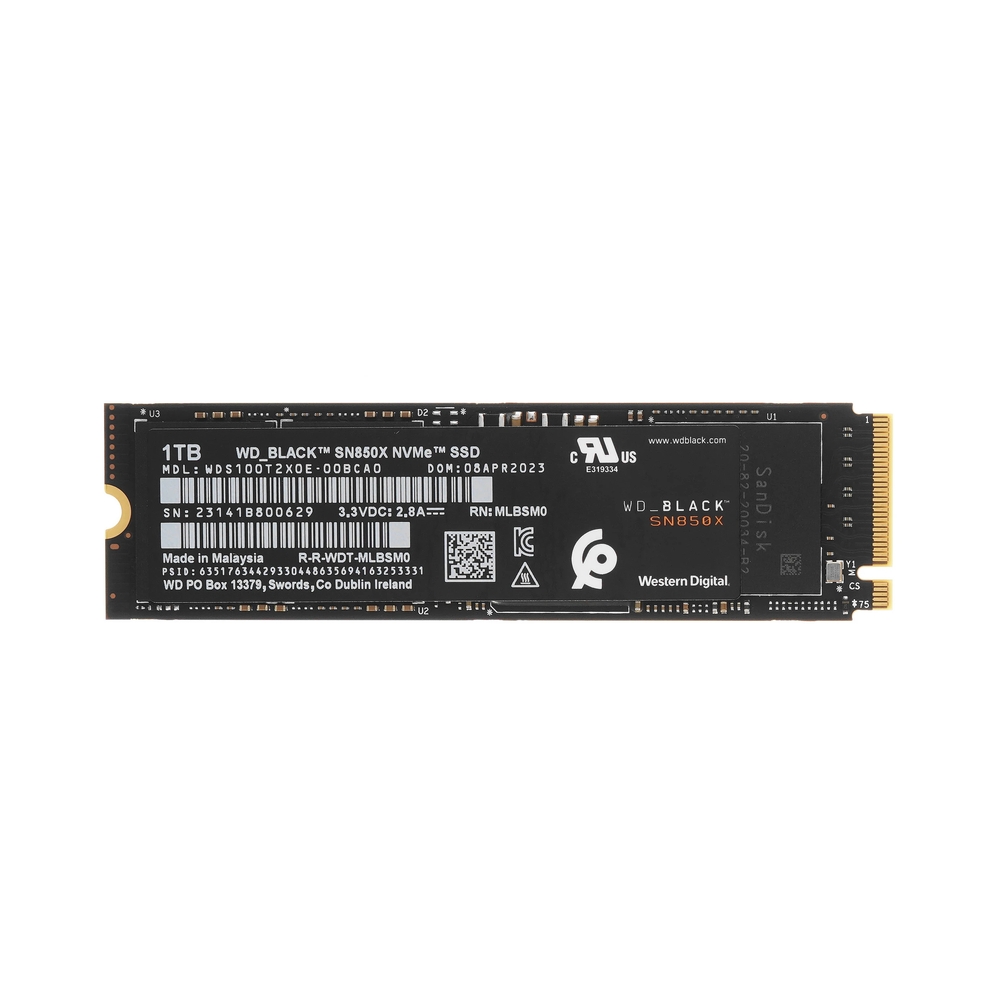 Накопитель SSD WD Black SN850X [WDS100T2X0E] 1TB — KSKSHOP.RU