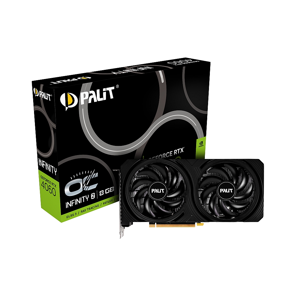 Видеокарта Palit GeForce RTX 4060 [NE64060S19P1-1070L] — KSKSHOP.RU