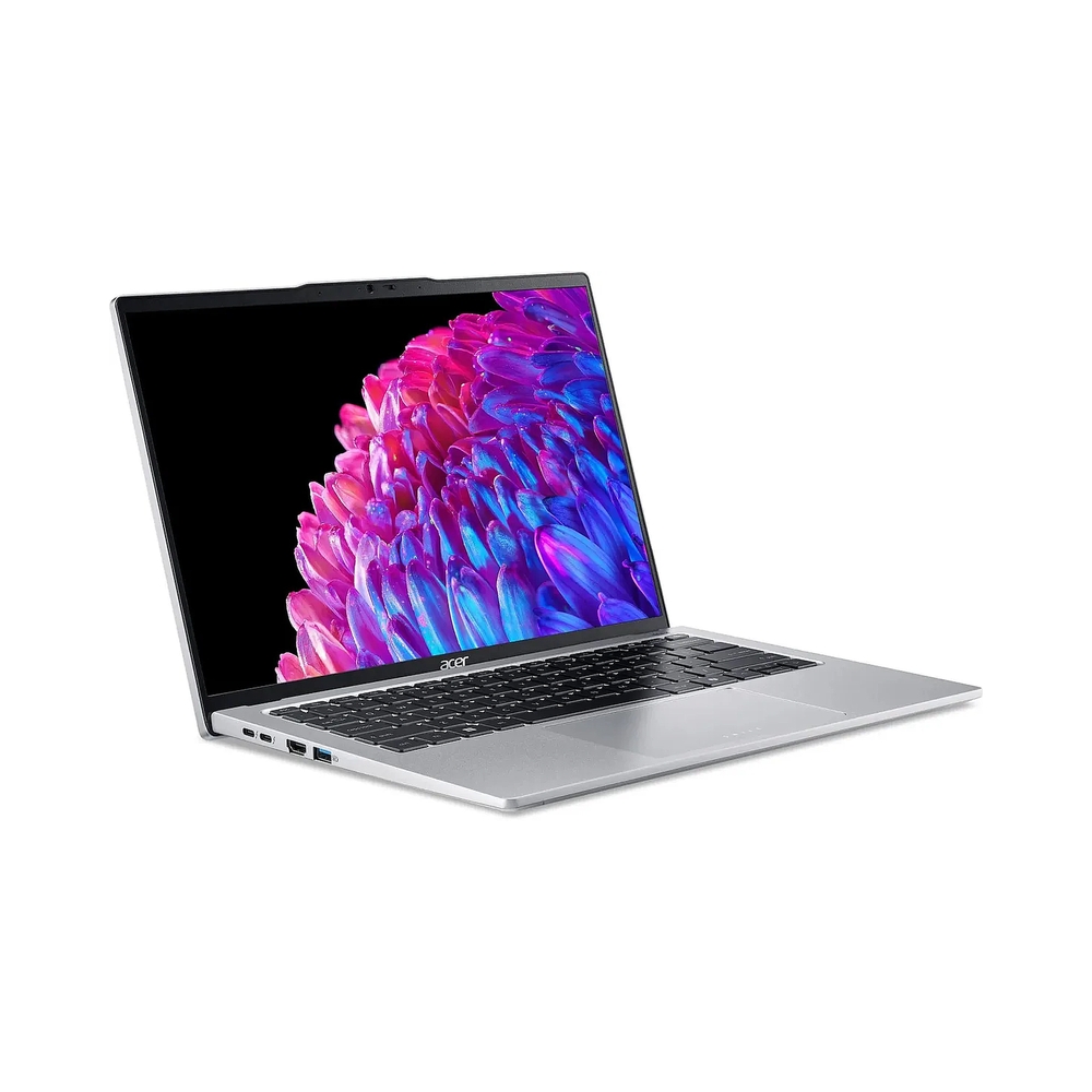 Ноутбук Acer Swift Go 14 SFG14-73-70EH Core Ultra 7 155H 16Gb SSD1Tb Intel Arc 14" OLED 2.8K (2880x1800) Windows 11 Home silver WiFi BT Cam (NX.KSGCD.002) — KSKSHOP.RU