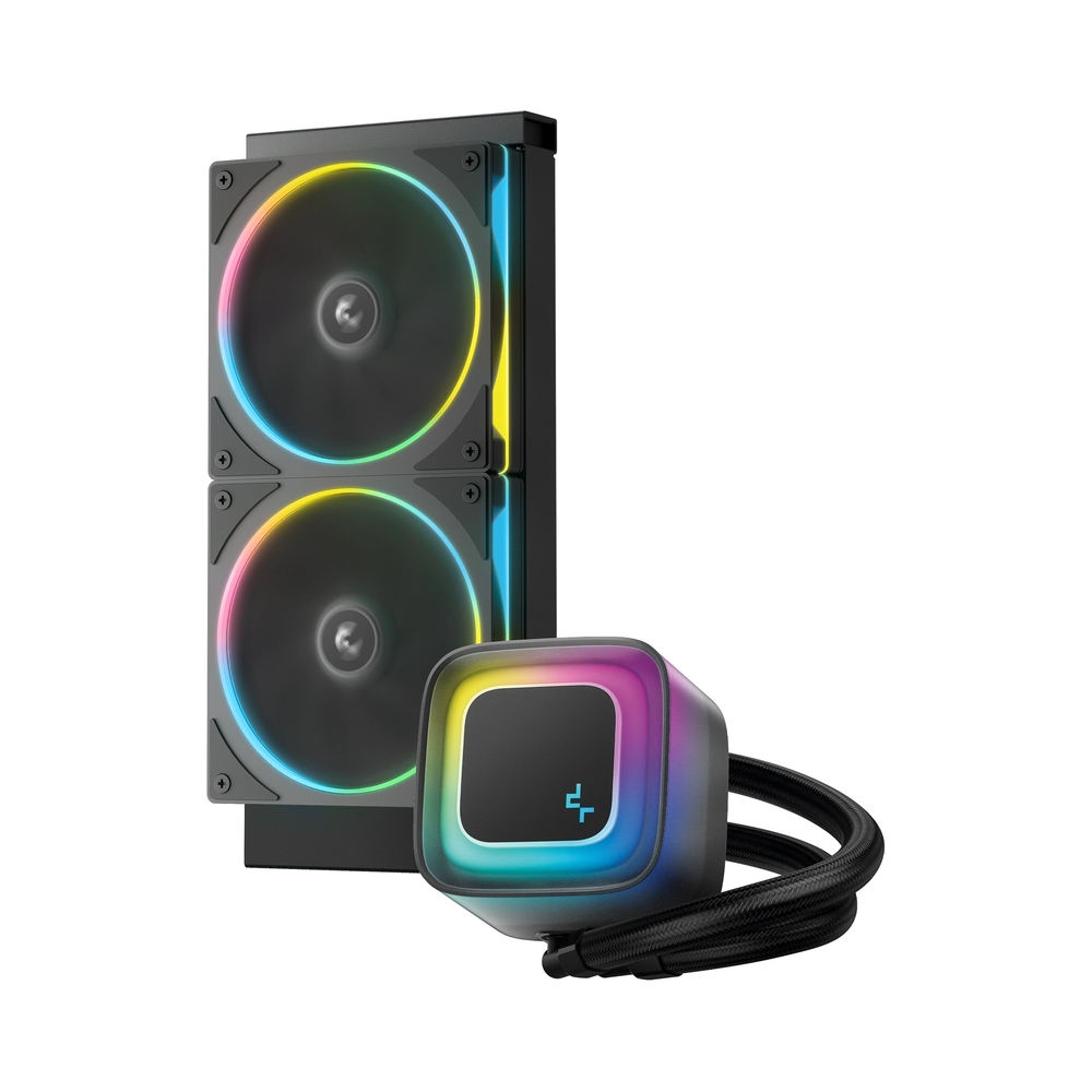 Система водяного охлаждения Deepcool LE240 PRO ARGB, черный — KSKSHOP.RU