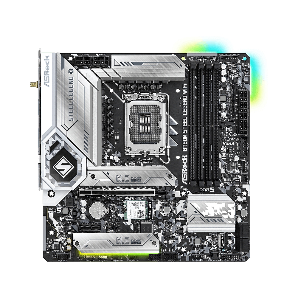 Материнская плата ASRock B760M STEEL LEGEND WIFI — KSKSHOP.RU