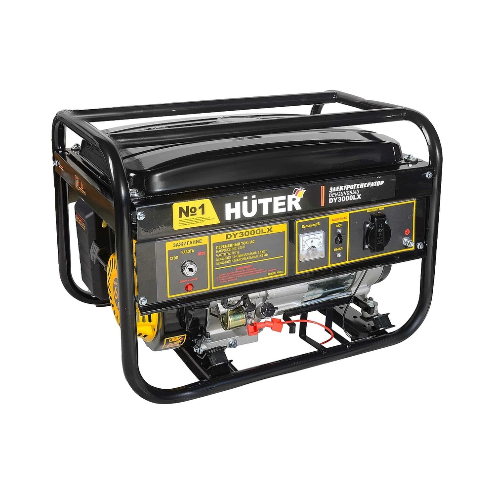 Электрогенератор бензиновый Huter DY3000LX, 2.7 кВт, 67 дБ, 45 кг — KSKSHOP.RU