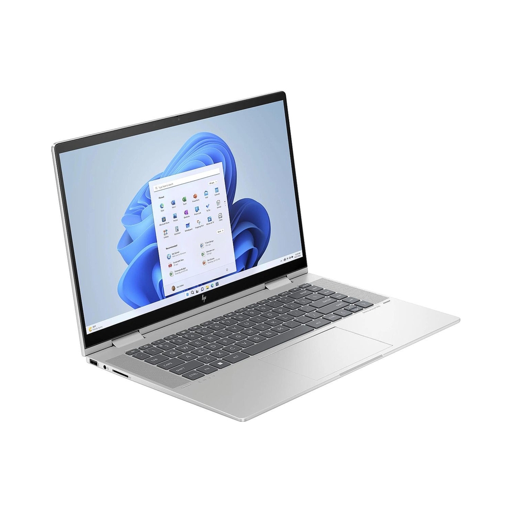 Ноутбук HP Envy x360 15-fe0009ci Core i7 1355U 16Gb SSD512Gb Intel Iris Xe graphics 15.6" OLED Touch FHD (1920x1080) Windows 11 Home silver WiFi BT Cam (8F7J4EA) — KSKSHOP.RU