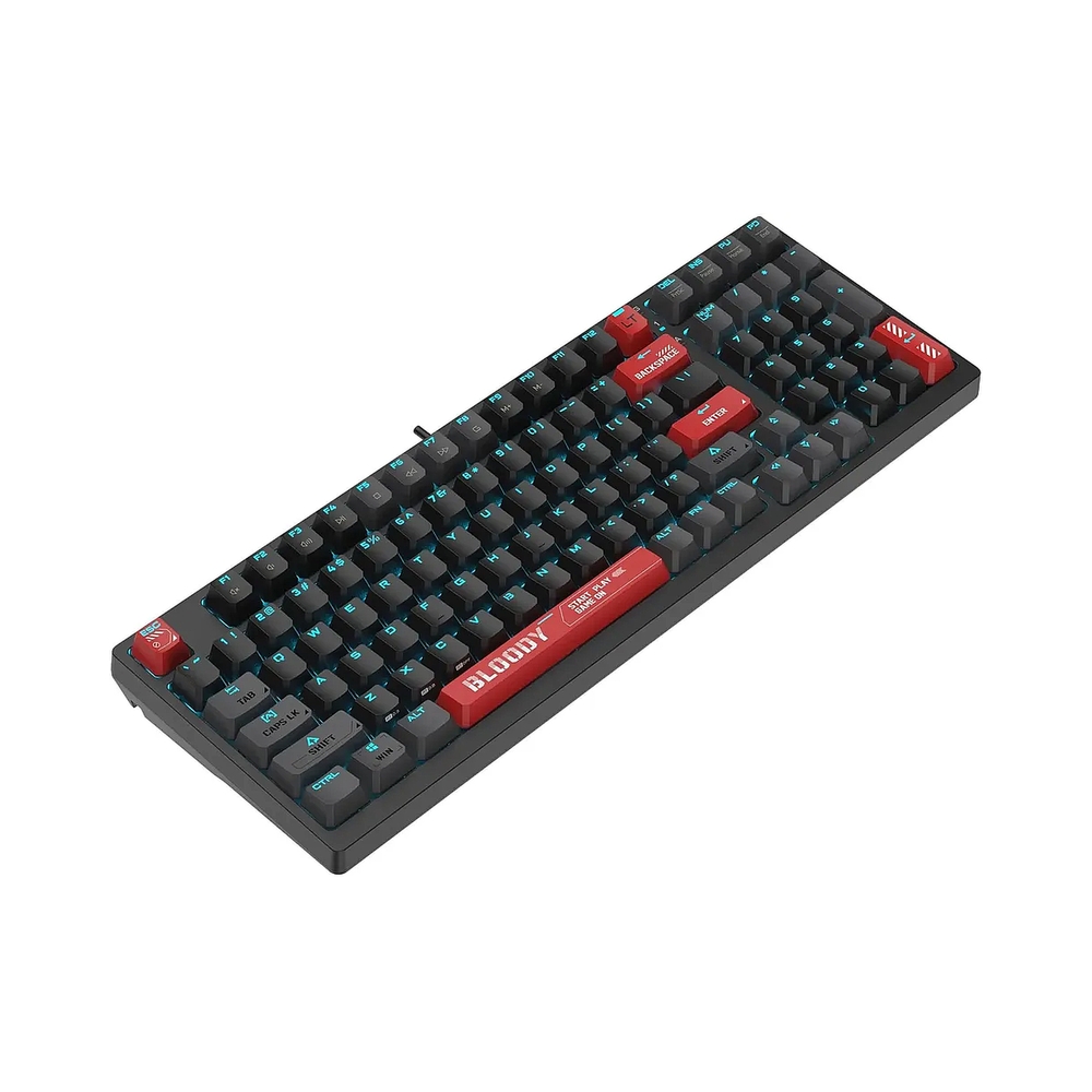 Клавиатура A4Tech Bloody AT98, черный/красный — KSKSHOP.RU