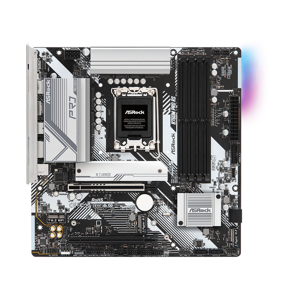 Материнская плата Asrock B760M PRO RS 4xDDR5 — KSKSHOP.RU