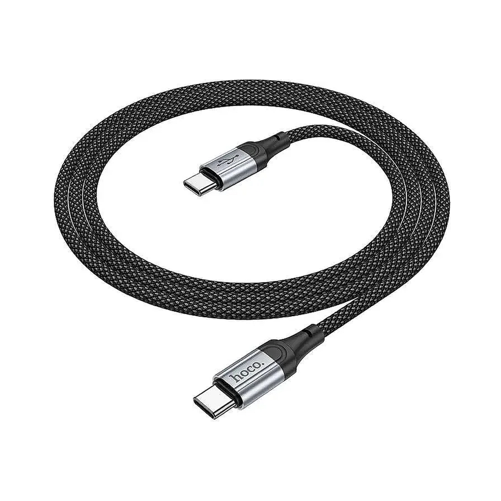Кабель Hoco X102 Fresh Type-C USB (m)-USB Type-C (m) 1м черный — KSKSHOP.RU