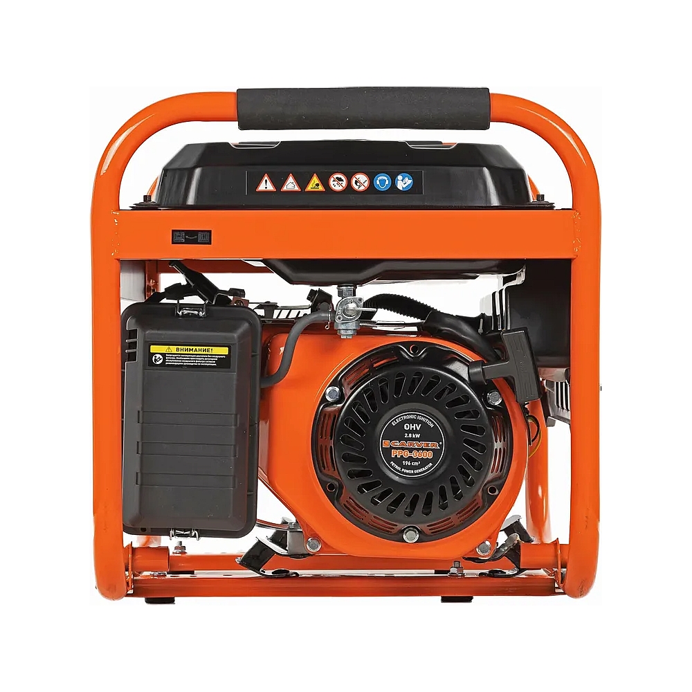 Электрогенератор бензиновый Carver PPG-3600, 2.8 кВт, 67 дБ, 40 кг — KSKSHOP.RU