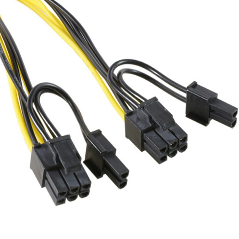 Переходник 6 pin to 2x8 Pin (20CM) — KSKSHOP.RU