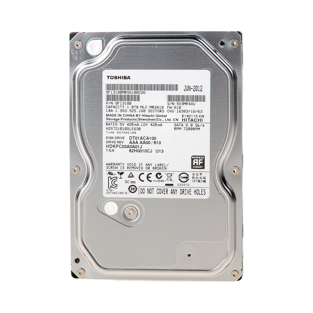 Жесткий диск 3.5″ Toshiba DT01 [DT01ACA100] 1TB — KSKSHOP.RU