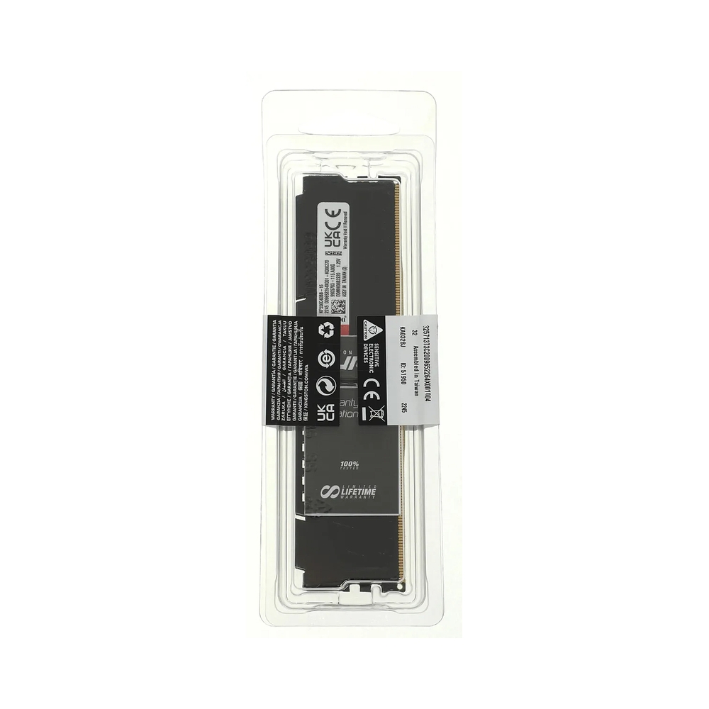 картинка Оперативная память Kingston FURY Beast Black [KF556C40BB-16] 16GB D5 от магазина Одежда+