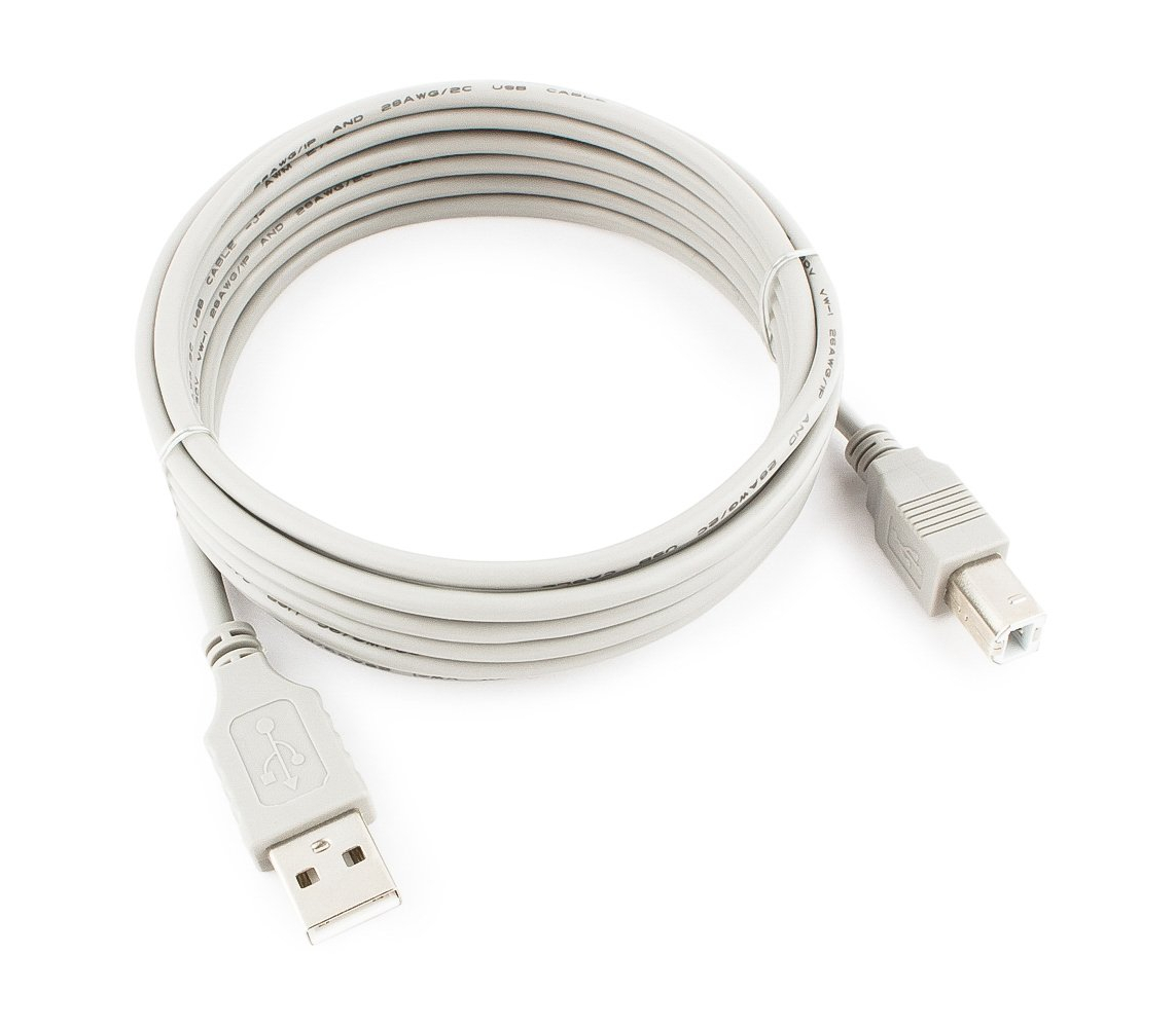 Кабель для принтера USB-A 2.0 - USB-B 3м — KSKSHOP.RU
