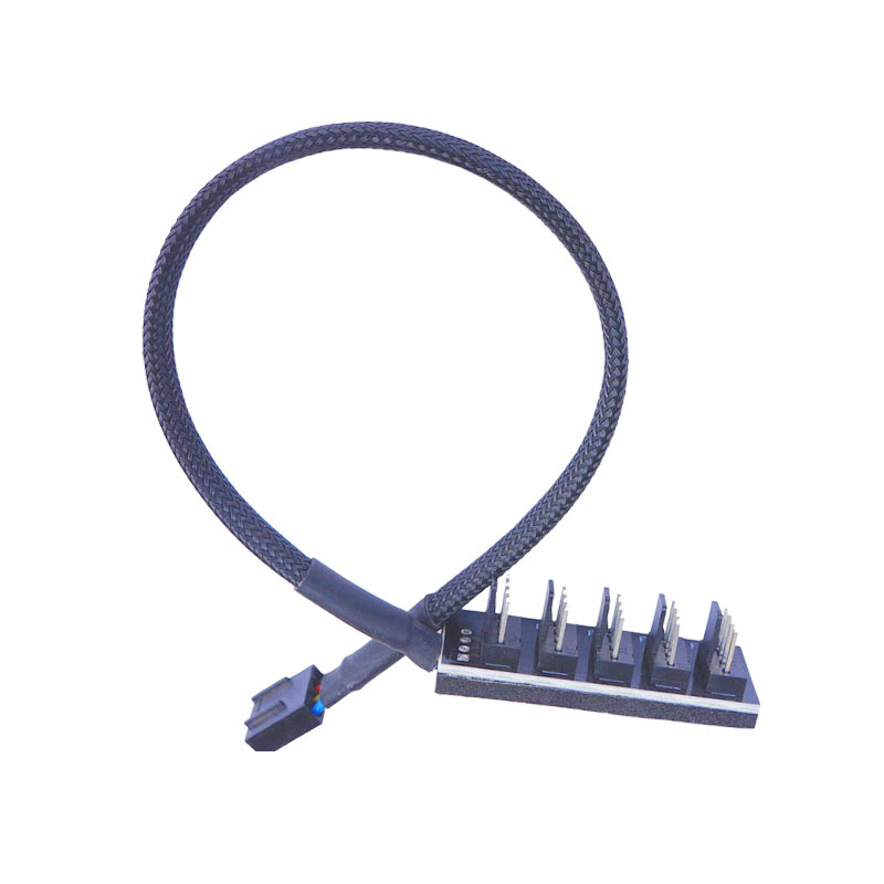 Разветвитель кулеров 4pin to 4pin-x5 — KSKSHOP.RU