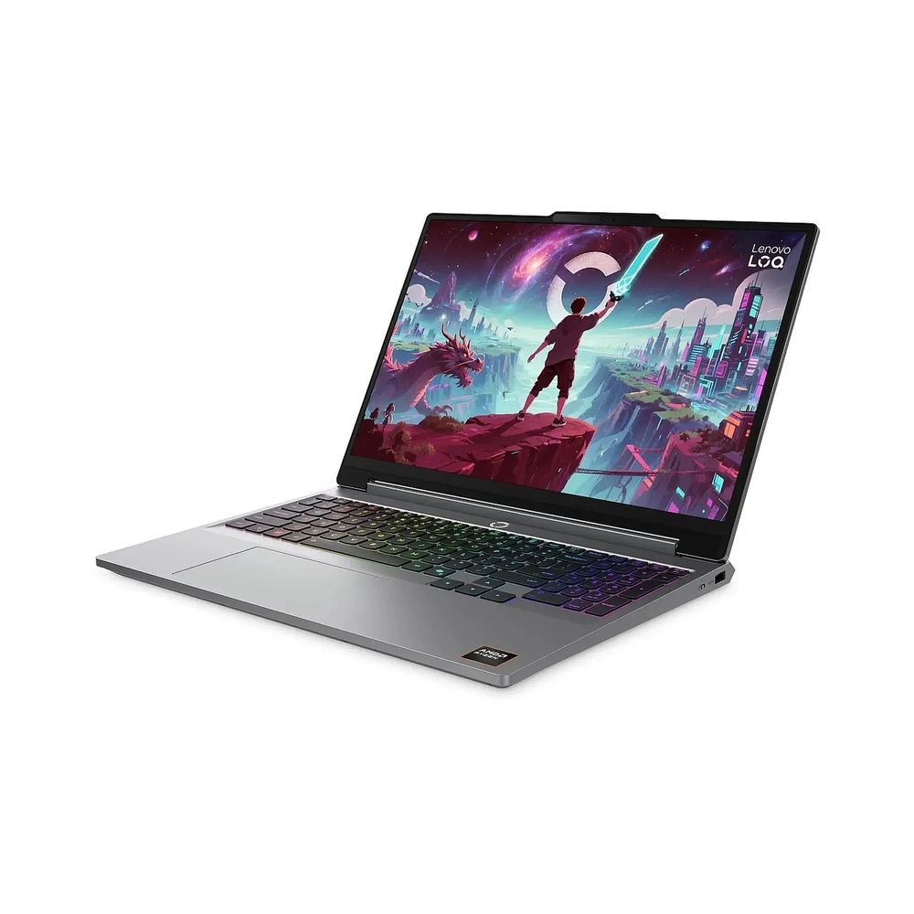 Ноутбук Lenovo LOQ 15AHP11/15.3" IPS/AMD Ryzen 7 250/16Gb/512Gb SSD/NVIDIA GeForce RTX 5050 8Gb/без ОС/серый/2.1kg — KSKSHOP.RU