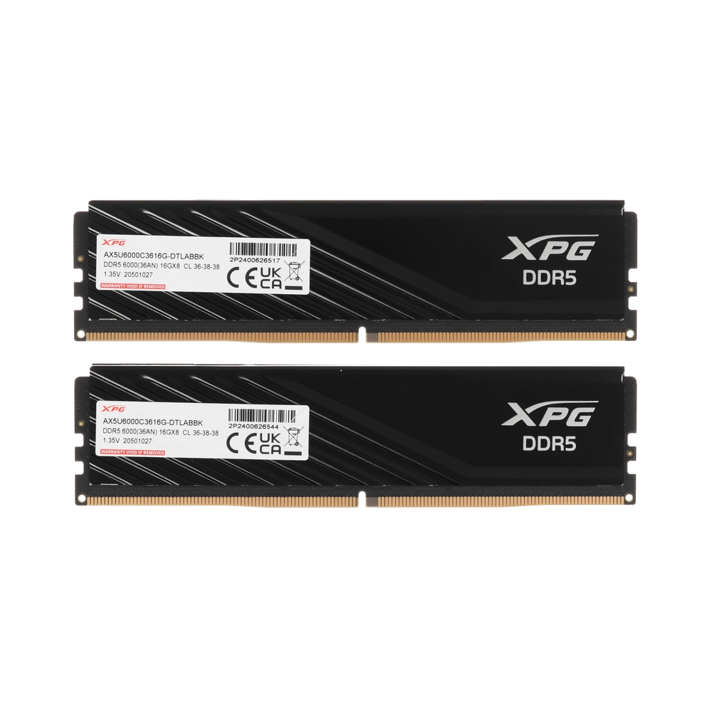 Оперативная память ADATA XPG Lancer Blade [AX5U6000C3616G-DTLABBK] 32GB KIT D5 — KSKSHOP.RU