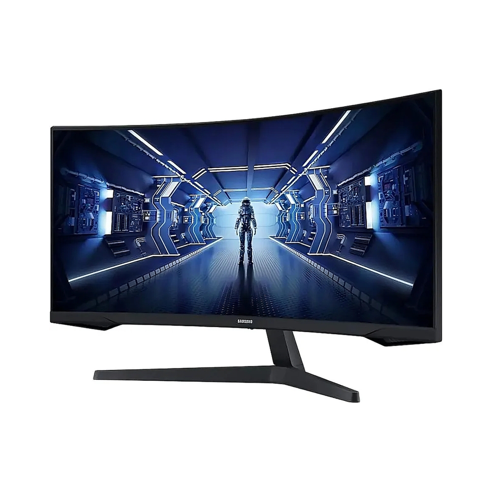 Монитор 34" Samsung Odyssey G5 G55T C34G55TWWI, черный — KSKSHOP.RU