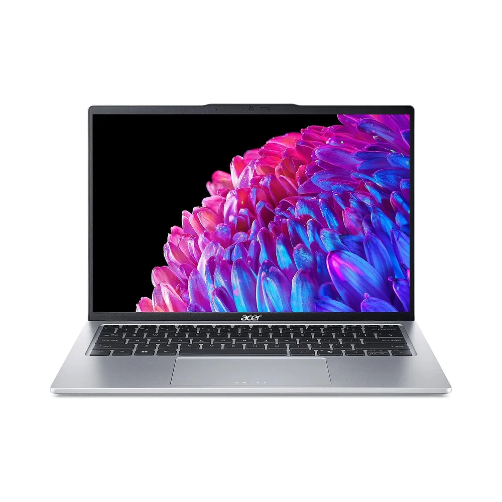 Ноутбук Acer Swift Go 14 SFG14-73-70EH Core Ultra 7 155H 16Gb SSD1Tb Intel Arc 14" OLED 2.8K (2880x1800) Windows 11 Home silver WiFi BT Cam (NX.KSGCD.002) — KSKSHOP.RU