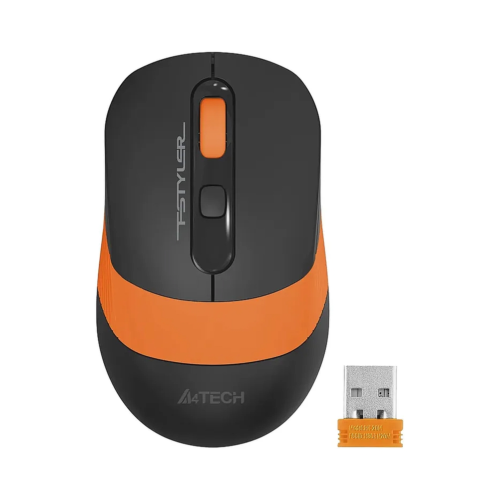 Мышь беспроводная A4Tech Fstyler FG10S, черный — KSKSHOP.RU
