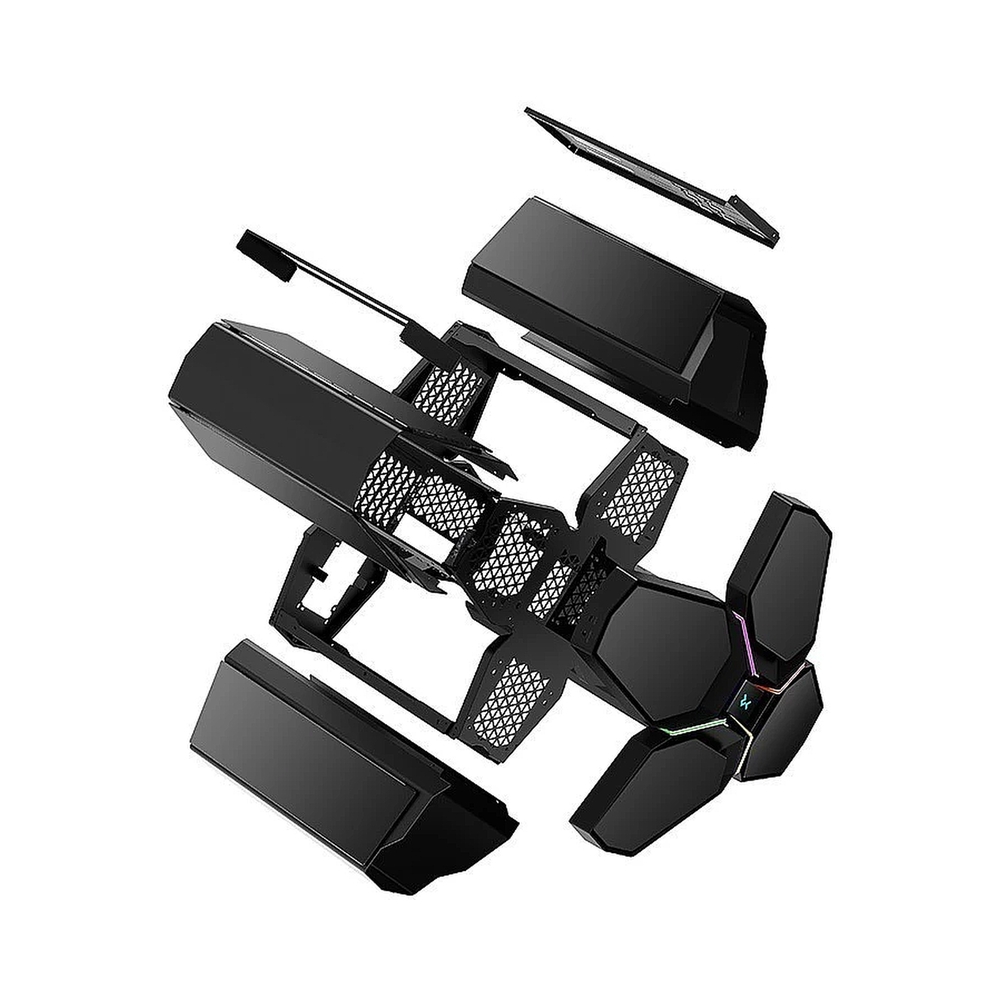 Корпус Deepcool Quadstellar Infinity Black — KSKSHOP.RU