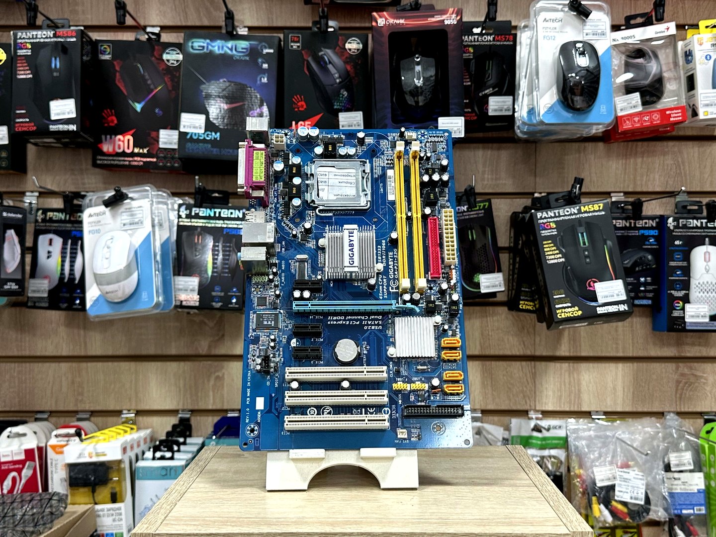 [Б/У] Материнская плата Gigabyte GA-P31-S3G | LGA775 — KSKSHOP.RU