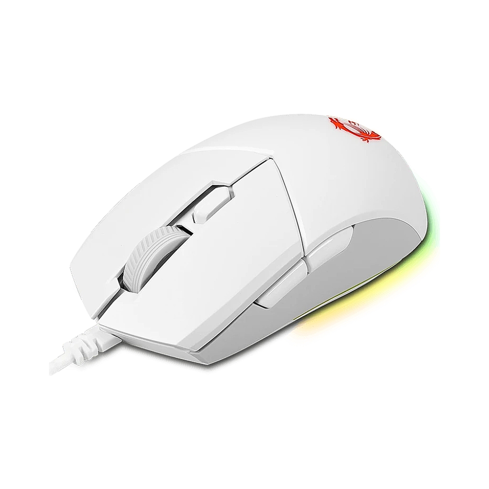 Мышь MSI Clutch GM11, белый — KSKSHOP.RU