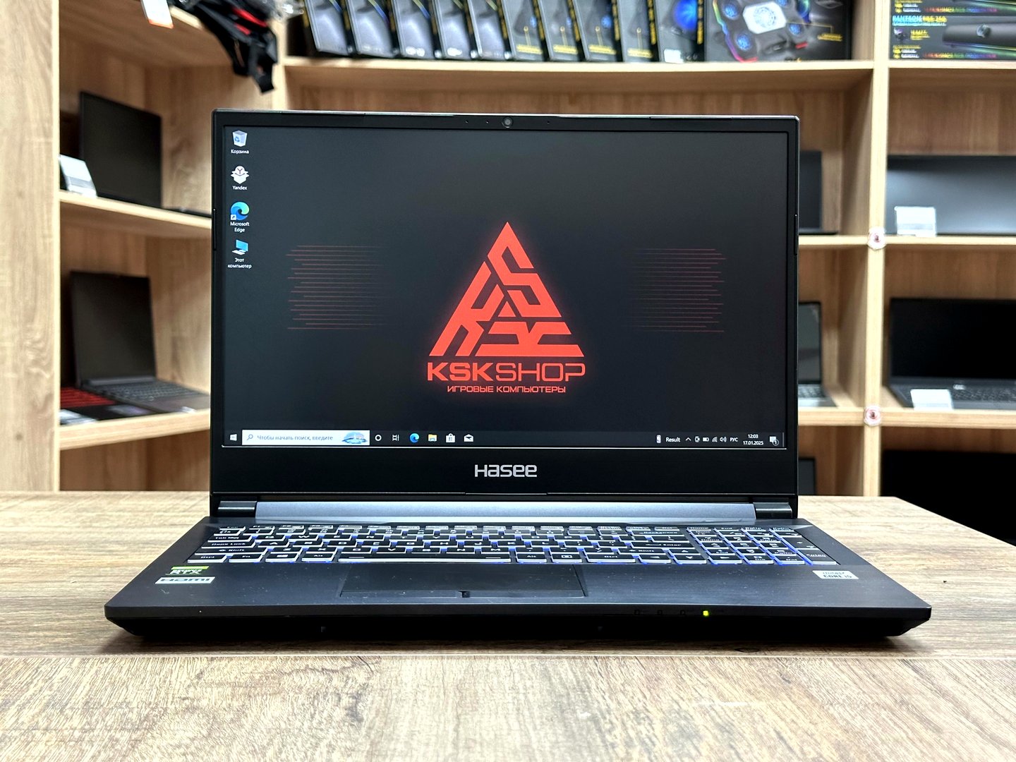 [Б/У] Ноутбук 15,6" Hasse NH5x-xDPx [i5-10200H / RTX 3060 6GB] — KSKSHOP.RU