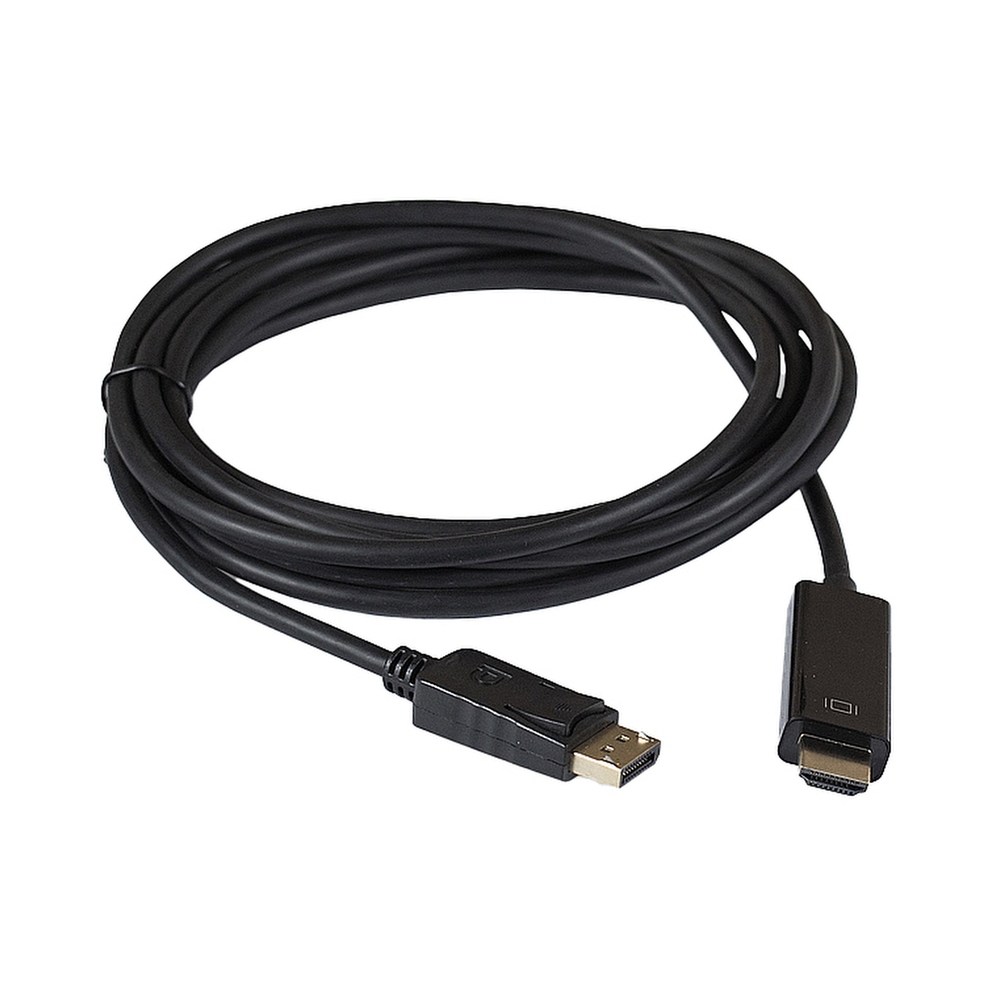 Кабель Exegate [EX284917RUS] DisplayPort - HDMI (20M/19M, 3м, экран) — KSKSHOP.RU