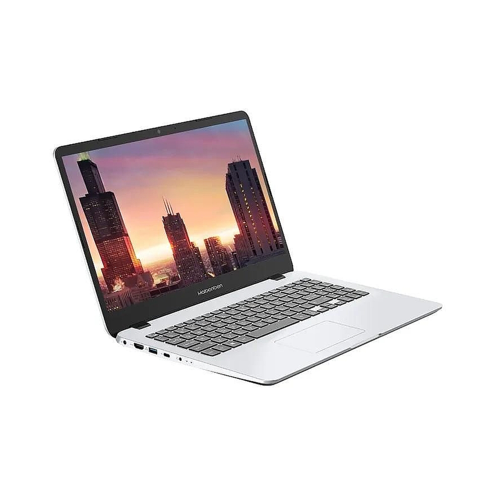 Ноутбук Maibenben B115A 15.6" IPS Ryzen 3 Pro 4450U  8Mb 256SSDGb Int:AMD Radeon/Cam/BT/WiFi/51.28WHr/war 2y/1.65kg/Silver/Win11Pro — KSKSHOP.RU