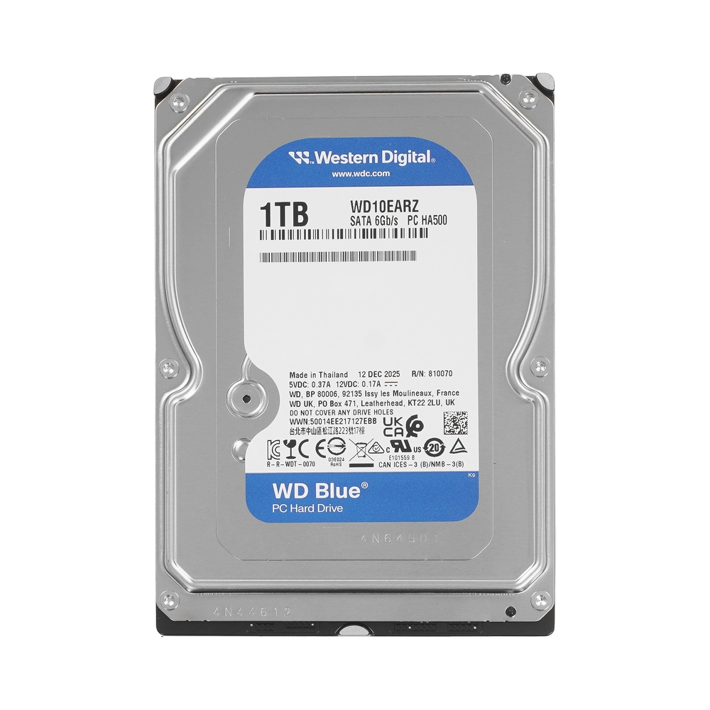 Жесткий диск WD Blue [WD10EARZ] 1TB — KSKSHOP.RU