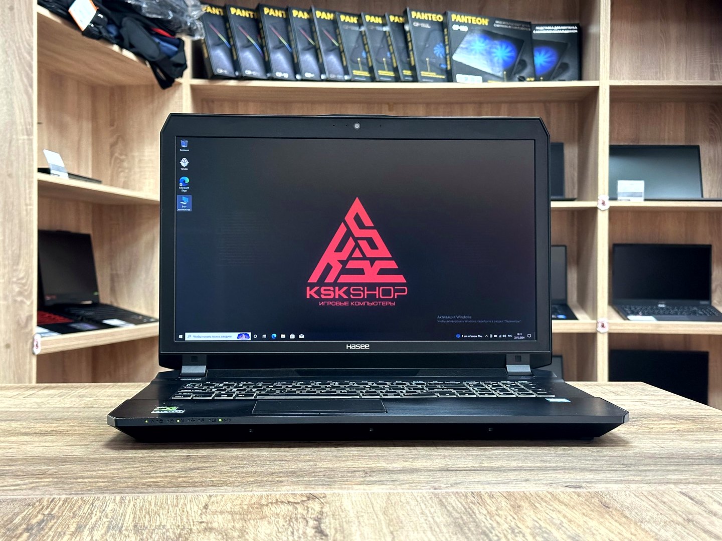[Б/У] Ноутбук 17,3" Hasee G8-KP7S1 — KSKSHOP.RU