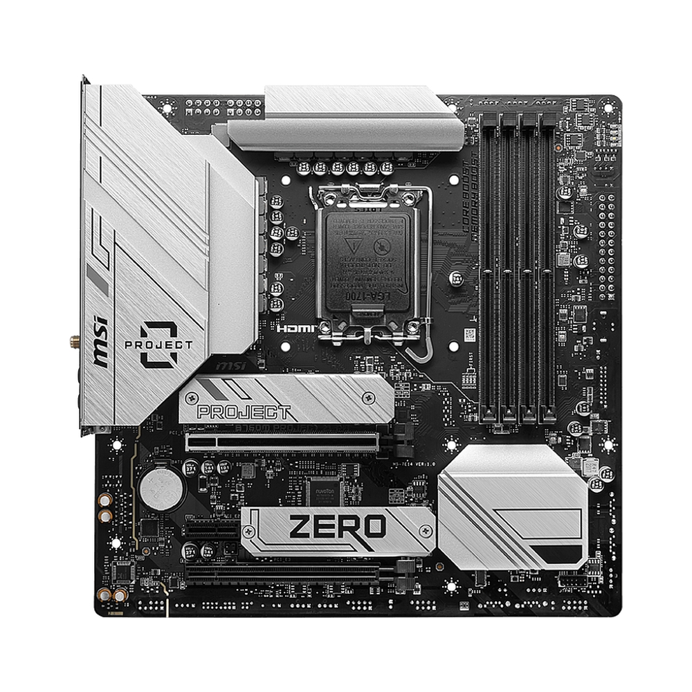 Материнская плата MSI B760M PROJECT ZERO — KSKSHOP.RU